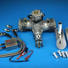 DLE двигатель DLE40 40CC двойной бензин w/электронное зажигание для модели самолета