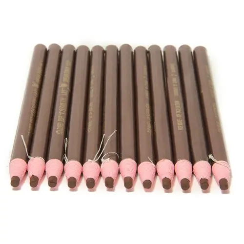 5x12คิ้วตาคิ้วดินสอแต่งหน้าเครื่องสำอางกันน้ำสีน้ำตาลอ่อ