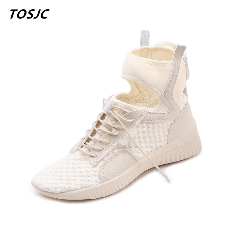 

Women Breathable Casual Shoes Fashion Mesh Shoes Female tenis feminino Sneakers Light Weight High Top Shoes