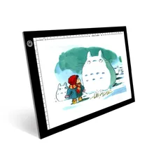 A4 36*27 см ультра-тонкий световой короб для рисования и отслеживание~ поставляется с A4 отслеживания Бумага