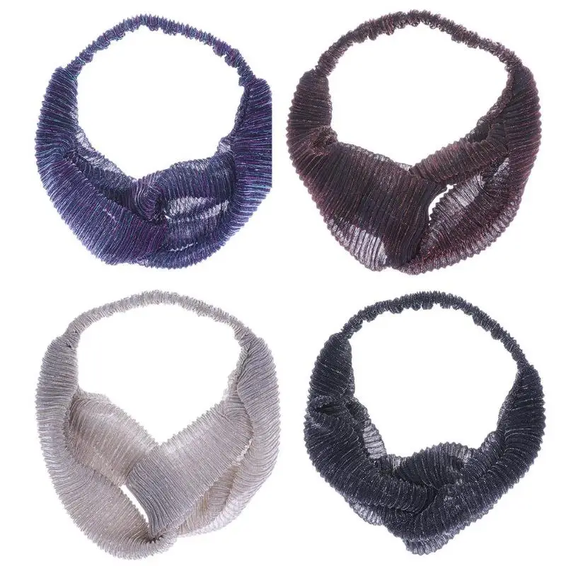 

Fashion Designer 2018 Threaded Hair Bands Women Ladies Hairband Cross Hairdress Casual Style Hair Decoration Accessories