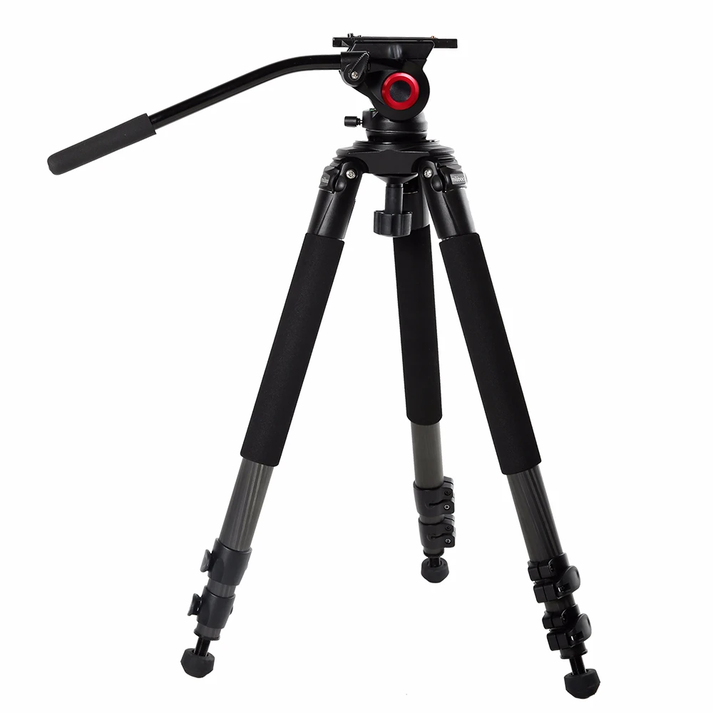 

Free shipping miliboo IronTower MTT701A of Carbon Fiber professional camera lightweight tripod stand head MYT802 can put slide