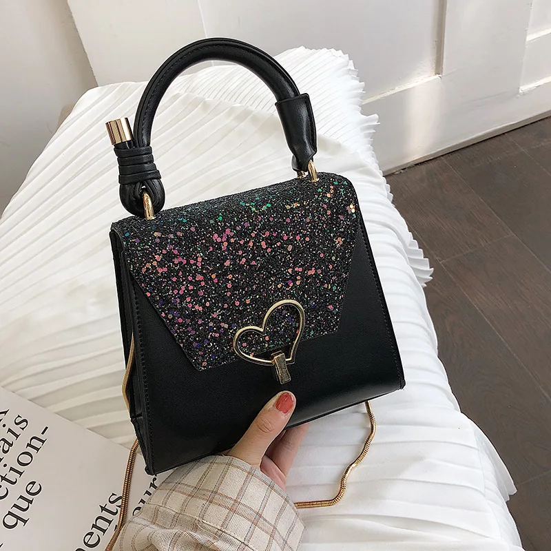 

2019 Women Single Shoulder Love Small Square Bag Diagonal Package Luxury Handbags Women Bags Designer Bags Crossbody Bag