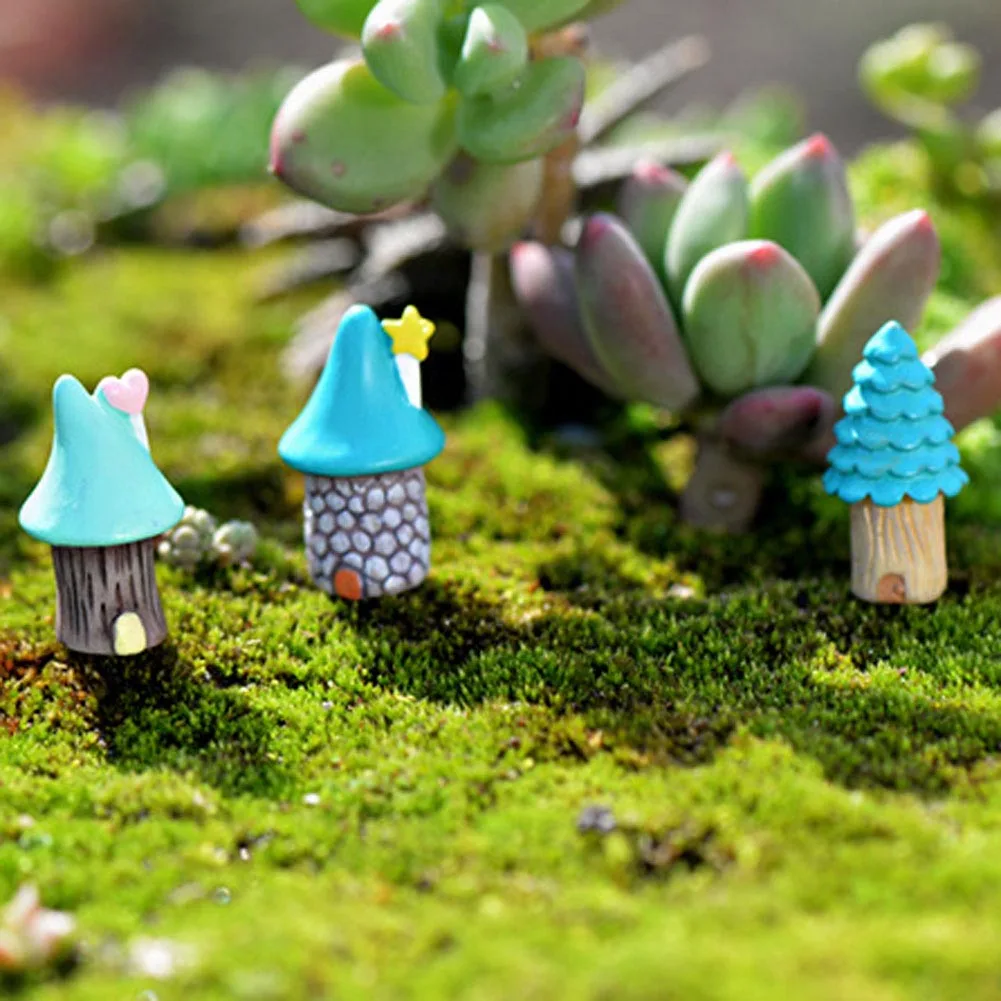 44 Stil Figurine Handwerk Blumentopf Garten Ornament Miniatur Fee Garten Deko XJ