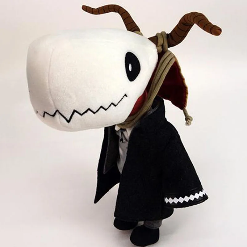 

Anime Plush Toys Japan The Ancient Magus' Bride Hatori Chise Elias Ainsworth Plush Skull Stuffed Doll Toy Cosplay