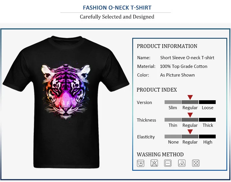 Gradient Tiger_detail_black