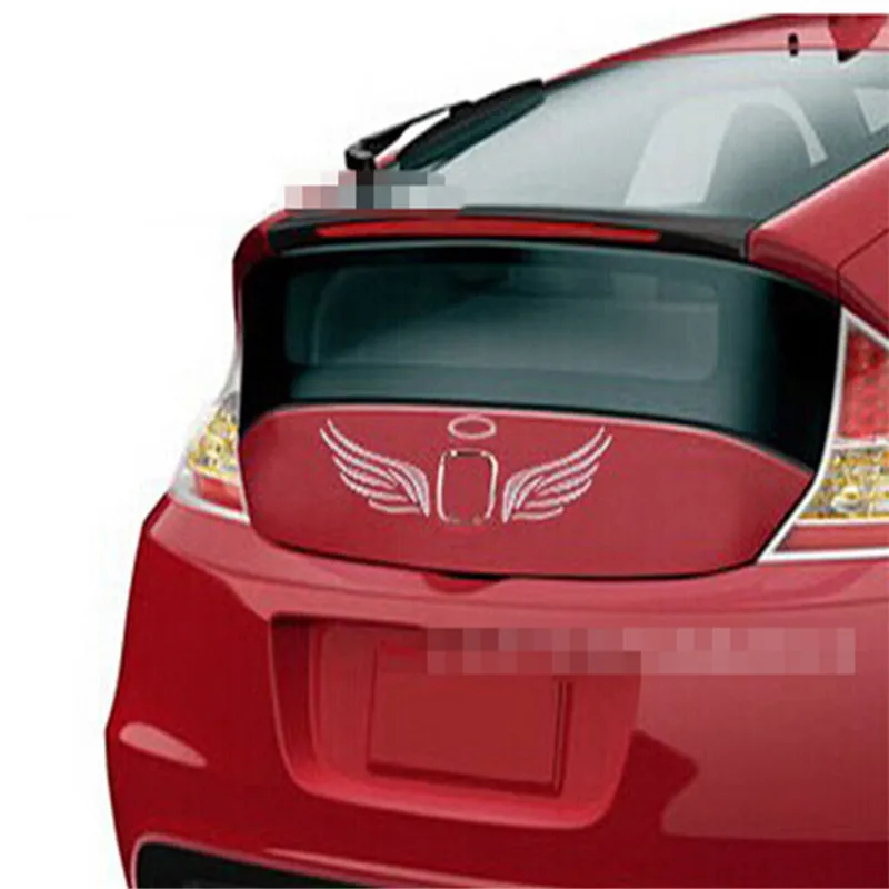 3D Крыло ангела автомобиля стикер новый 3D Ангел Фея Крылья автомобиля пропуск красный цвета: золотистый, серебристый Цвет 1 компл. для всех