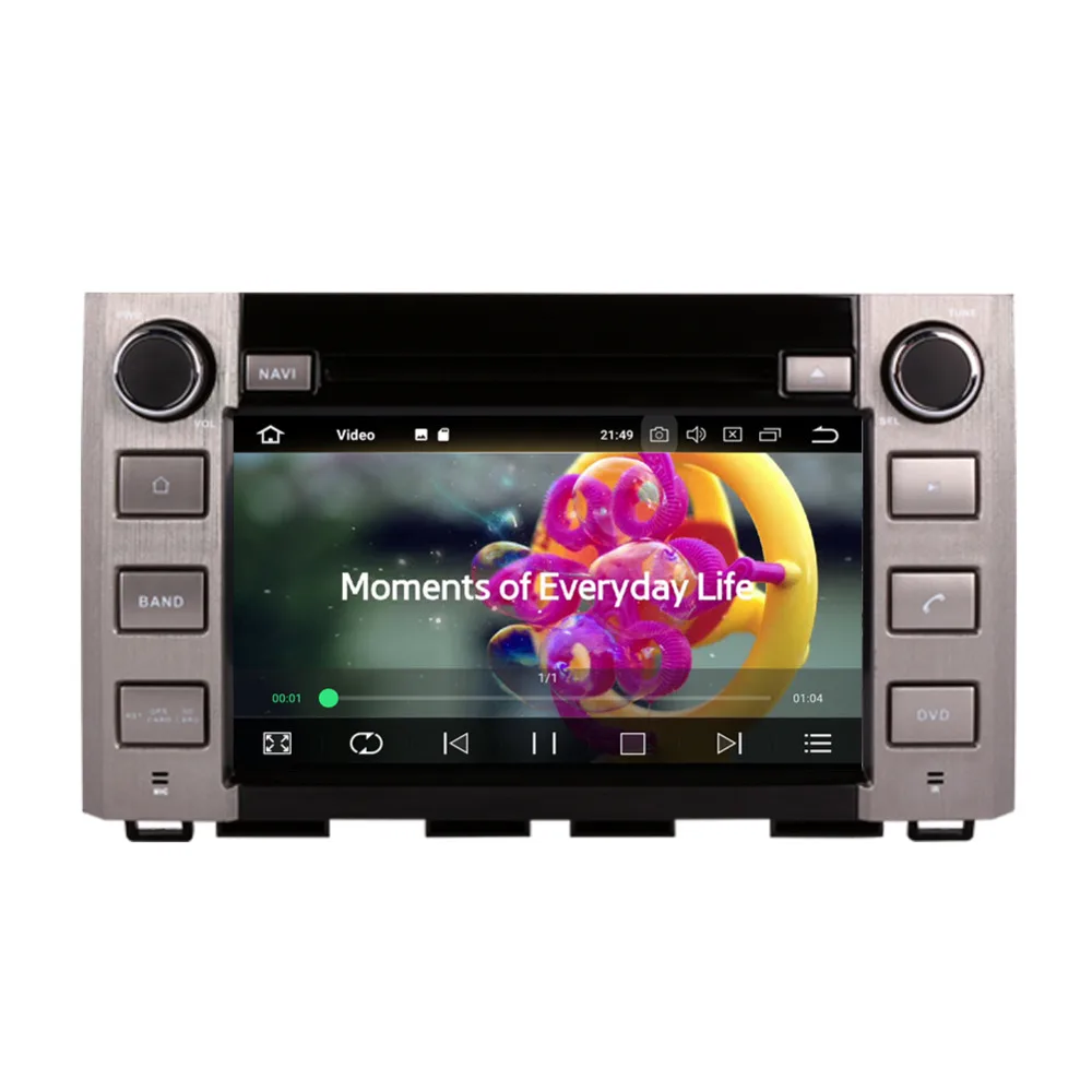 Flash Deal 4GB RAM Android 7.1/8.0 Car Auto Radio Stereo Head Unit For Toyota Tundra 2014- DVD Multimedia Player GPS Navi Free Map WIFI 4G 0