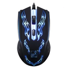1500 dpi светодиодный Оптическая Проводная игровая мышь USB для компьютерных геймеров