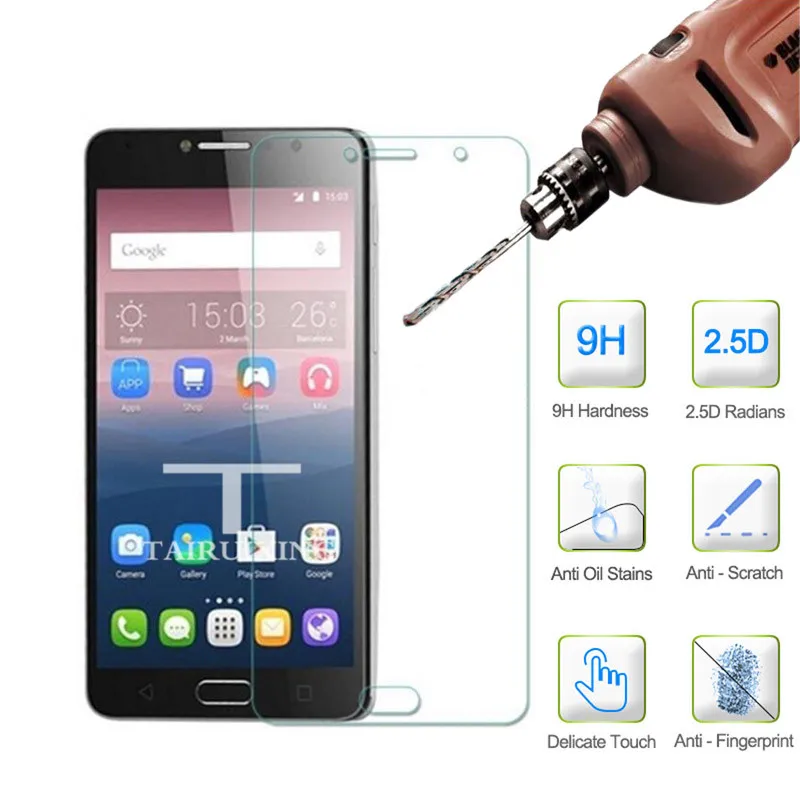 9H закаленное стекло для Alcatel One Touch Pop 4S (5 5 дюйма) 5095 5095B 5095K Защита экрана