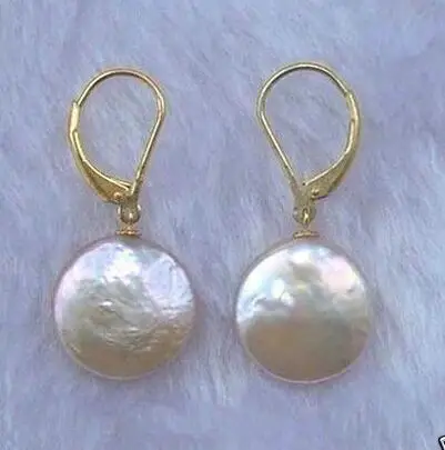 Серьги с белыми жемчужинами 12-13 мм AAA 14k/20 бесплатная доставка | Украшения и