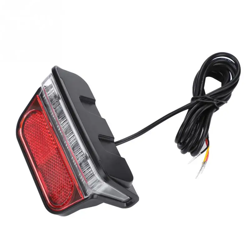 

Electrical Bike Light Universal Electric Bike Scooter Rear Tail Safety Light Warning Brake Lamp Electric Bicycle Accessories