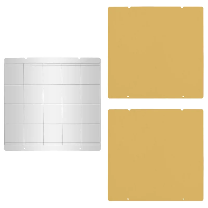 

I3 Mk3 Mk52 Spring Steel Sheet Heat Bed Platform 3D Printer Printing Buildplate + 2Pcs Pei Sheet For Prusa I3 Mk3 Mk2.5