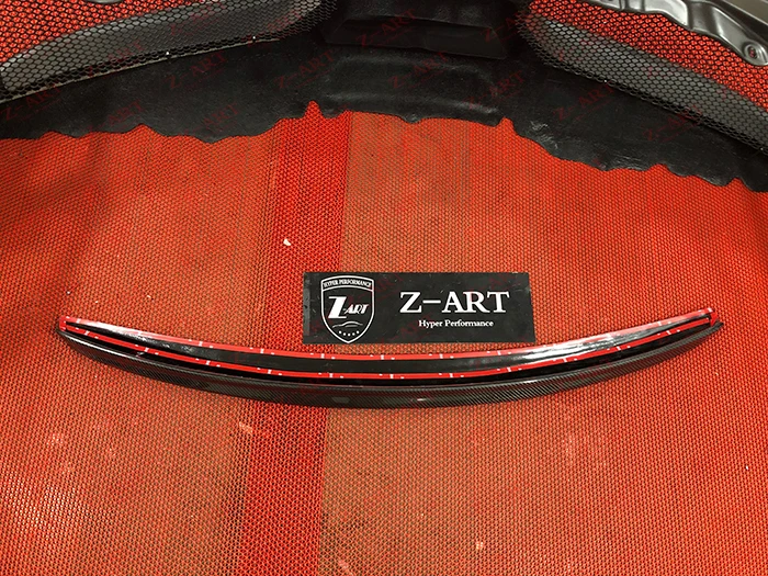 Z-ART задний спойлер из углеродного волокна для Maserati granturismo S 2008- углеродное волокно заднее крыло для Maserati GTS спойлер
