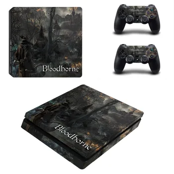 

Game Bloodborne Decal PS4 Slim Skin Sticker For Sony PlayStation 4 Console and 2 Controllers PS4 Slim Skin Sticker