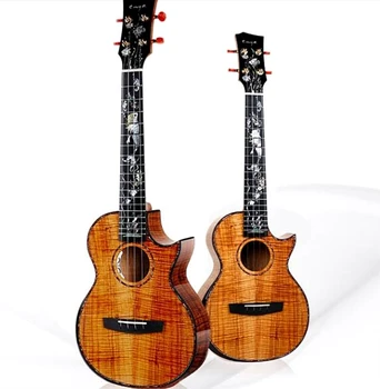 

NEW Enya A8 Handmade Ukulele with pickup for Show 10 years 5A Hawaii KOA 4 string Mini Guitar Musical Instruments