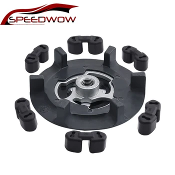 

SPEEDWOW Auto Air AC Compressor Clutch Hub+Rubber For 5SE09C 5SL12C 5SEU12C 6SEU14C 6SEU17C 7SEU17C For Audi VW BMW