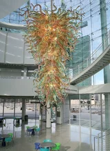 

Italian Designed Lighting Hand Blown Glass Chandelier