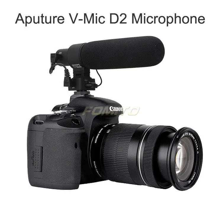 Aputure V Mic D2 Sensitivity Adjustable Directional Condenser Shotgun