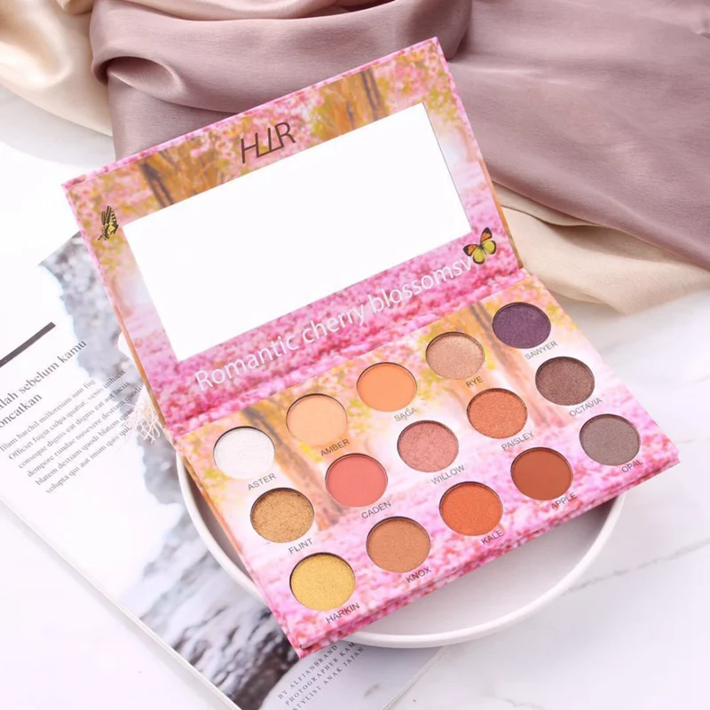 

15Colors Matte Shimmer Eyeshadow Palette Waterproof Long Lasting Smudge proof Easy To Color Eye Shadow