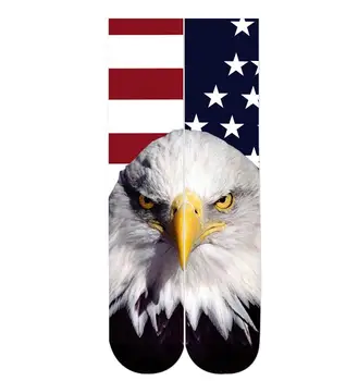 

Carvings American flag 3d print socks 2018 drop-shipping wholesales 38cm length