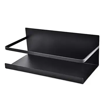 

Kitchen Refrigerator Rack Multi-Function Storage Rack Punching-free Wall Shelf Strong Magnetic Design Easy Installation