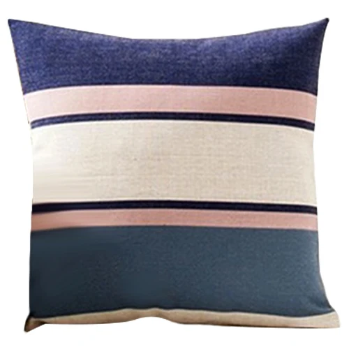 Nordic Fashion Stripes pattern Pillowcase Romantic Simple Home ation