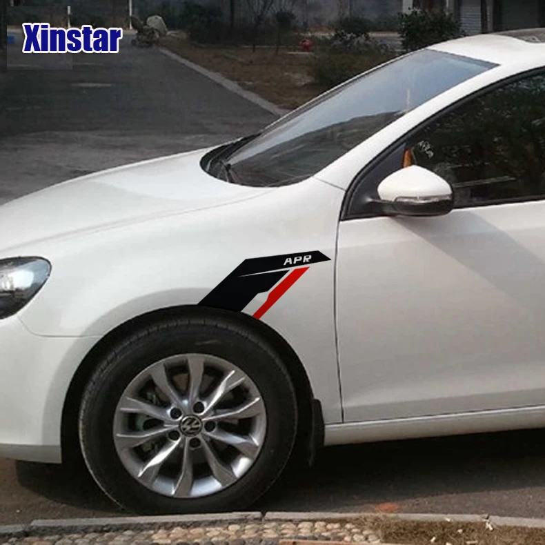 Автомобильные аксессуары для Audi TT A3 A4 A5 A6 A7 Volkswagen Golf 6 CC Passat MAGOTAN 2 шт.|fender sticker|car