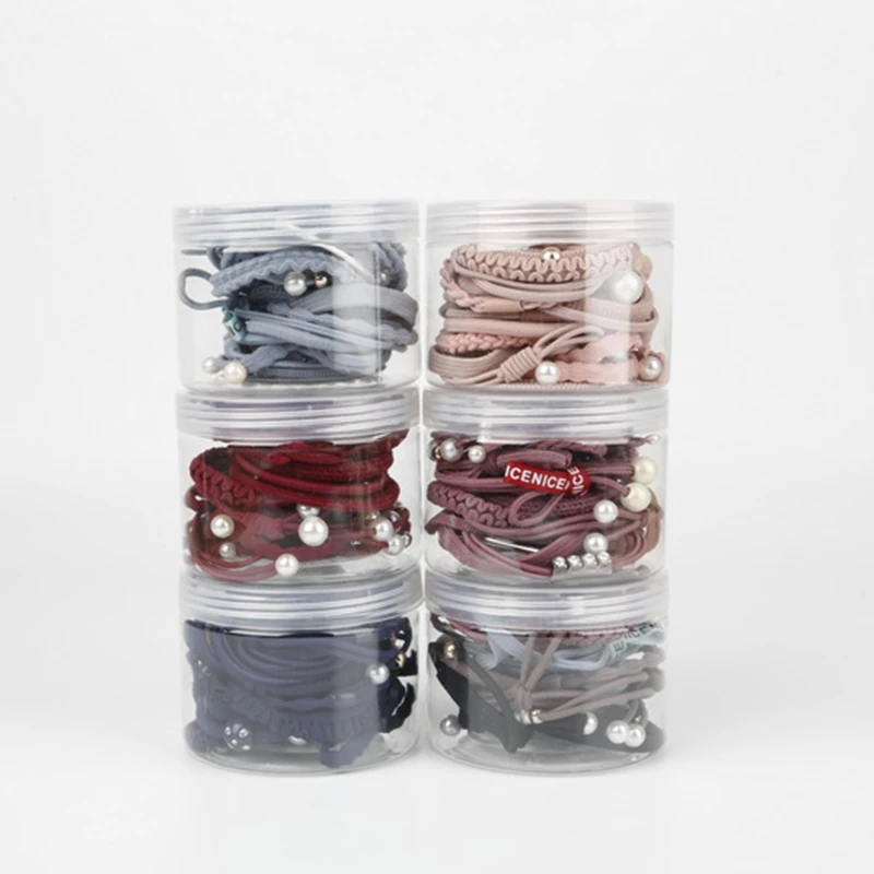 

New 24PCS Fashion Girls Women Elastic Hair Bands Children Ponytail Holder Rubber Band Scrunchies Hair Accessories Set