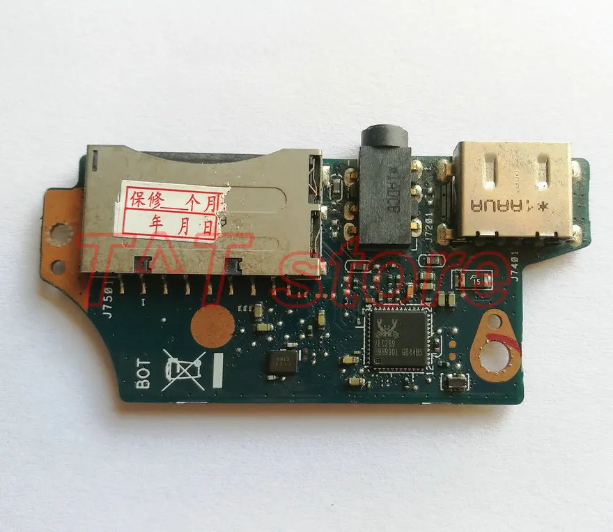 Оригинальный Для ASUS UX31E аудио разъем Usb порт SD кард-ридер плата тест хороший