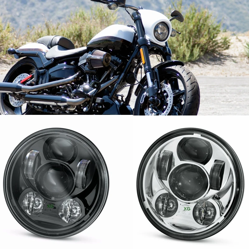 Sportster & Roadster 5.75" LED Daymaker Headlight for Harley Davidson Breakout