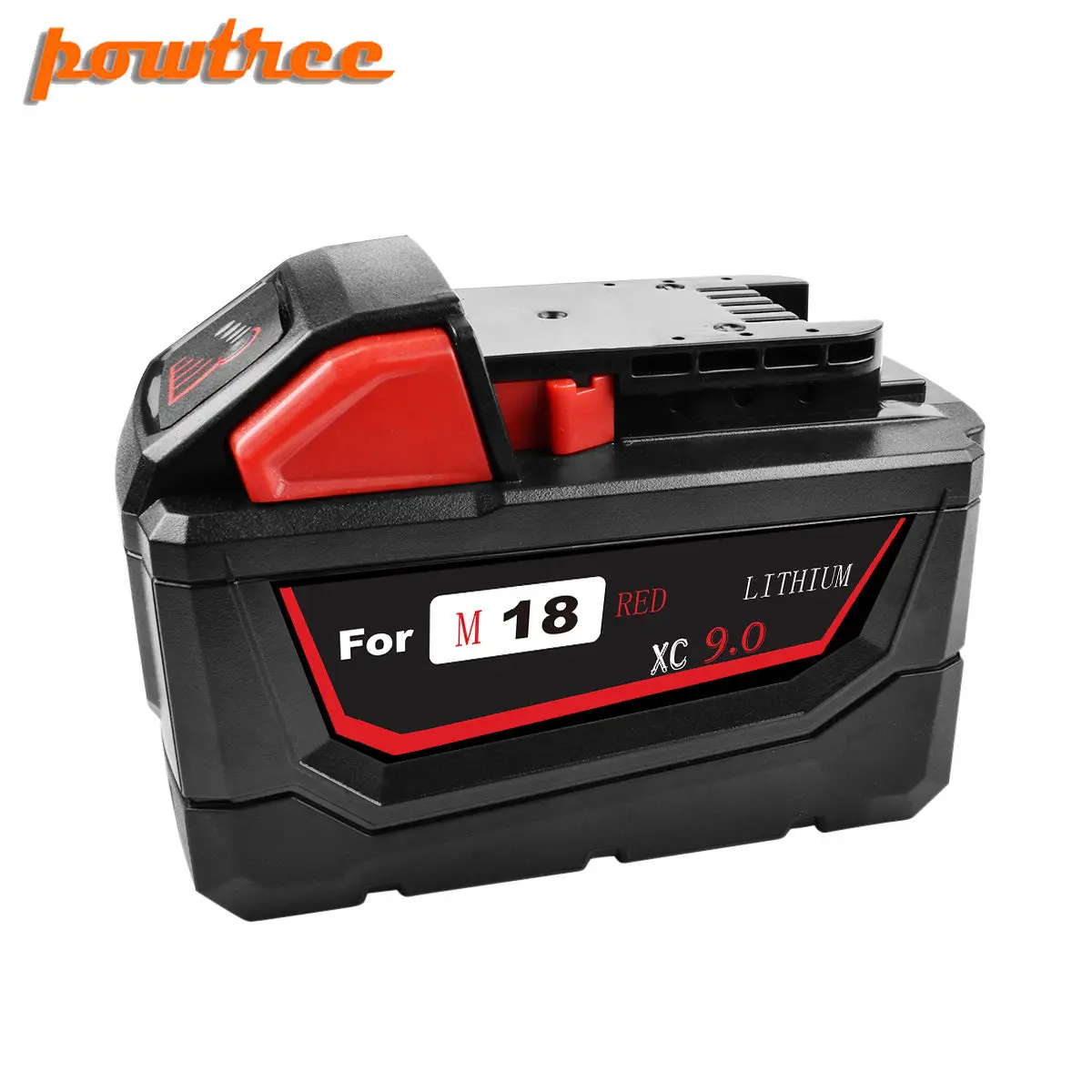 Preise Powtree 9.0Ah Li Ion Werkzeug Akku für Milwaukee M18 48 11 1815 48 11 1850 Repalcement M18 batterie 2646 20 2642 21CT L3