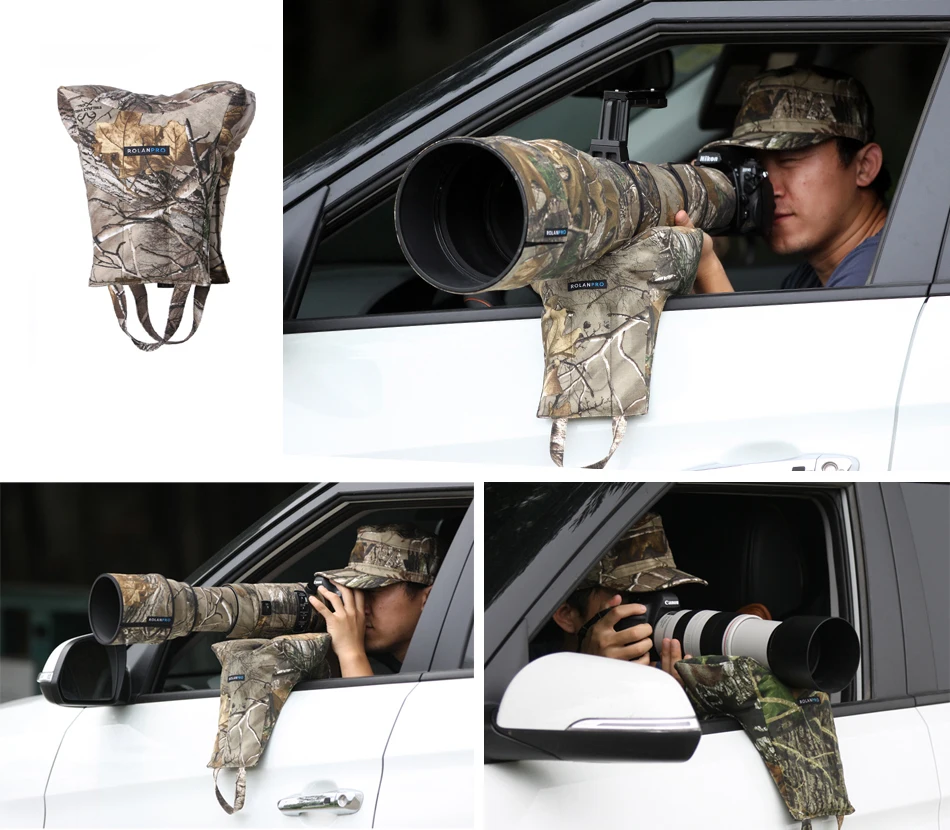 

Portable Shooting Gun Butt Holder Buttstock Gunstock Shoulder Stock Hunting Sight Mount Sandbags for Car Window Accessorie