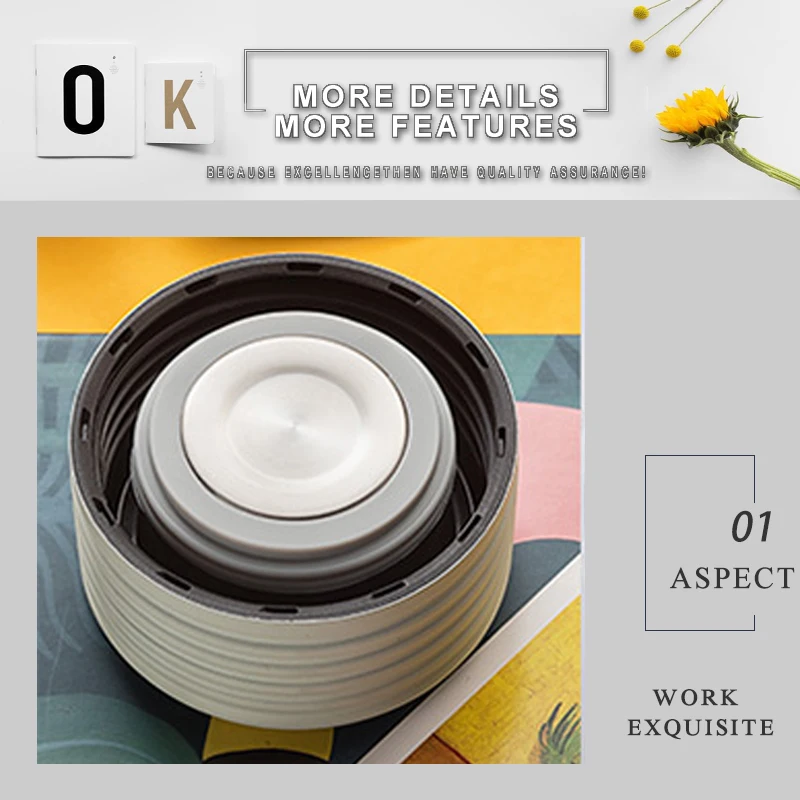 soup thermos thermo mix thermo bottle 500ml 12v heater car mug termos thermo cup coffee coffee tumbler coffee flask tea thermos travel mug thermo stainless steel tumber thermos  (4)