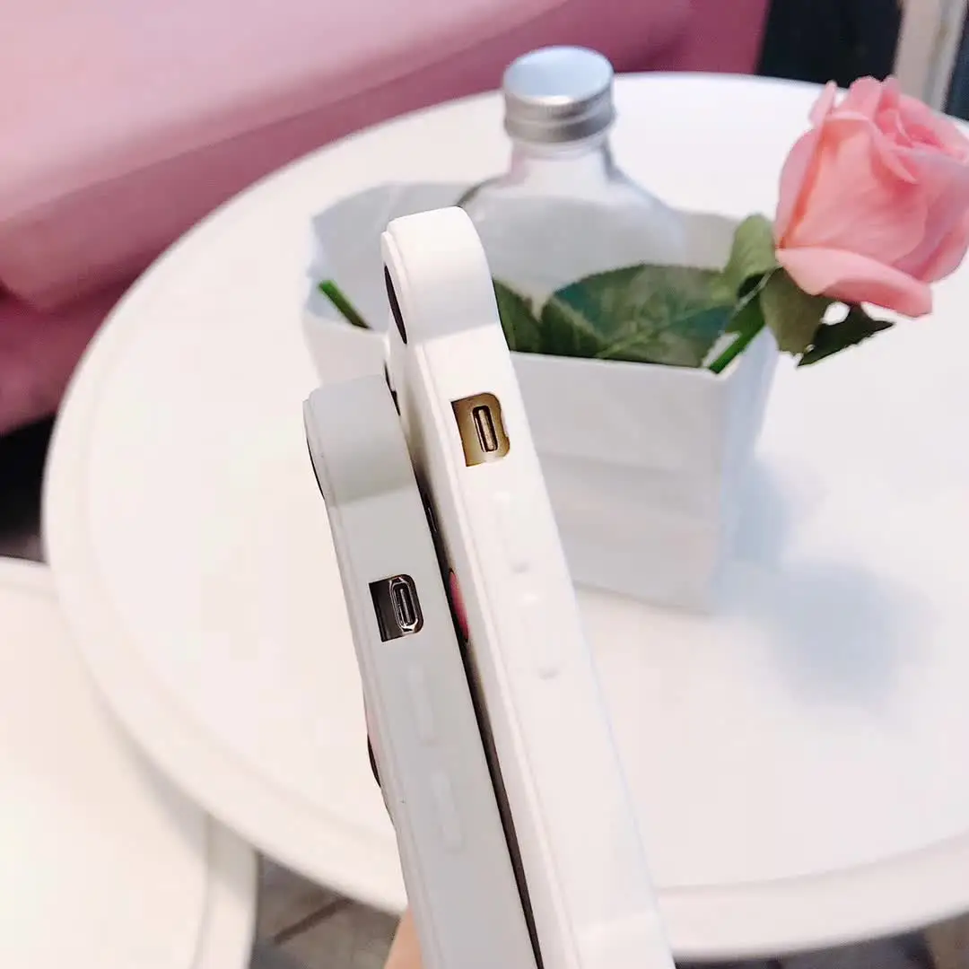 3D Cute Cartoon Animal polar bear Soft Silicon Phone Case For iPhone X 6 6S Plus 7 8 Plus 3D white bear Rubber back cover Cases