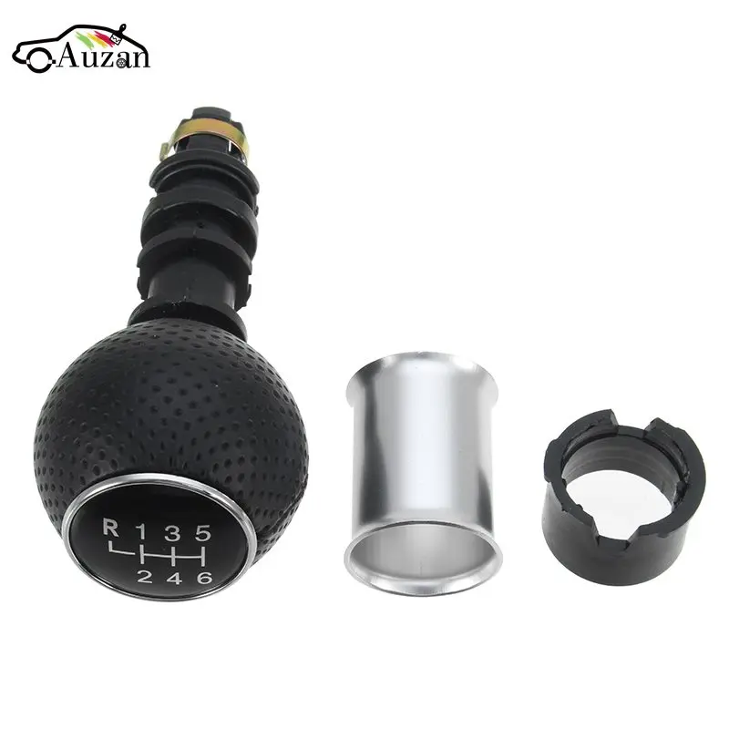 6 Speed Car Manual Gear Shift Knob Lever Stick Handle Handball Head Car