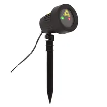 110V 220V наружные садовые дорожки Рождественские огни красный зеленый лазерный проектор водонепроницаемый газон освещение с пультом дистанционного управления