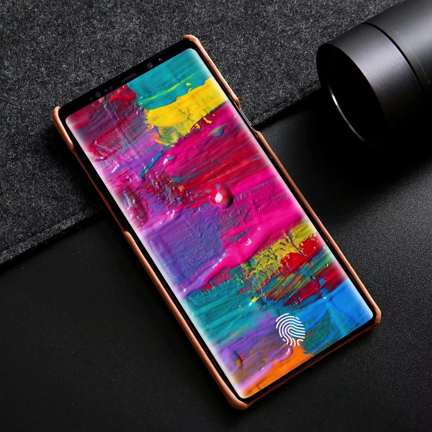 Note 9 real leather case (6)