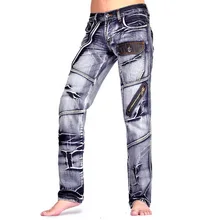 Дизайнерские джинсы для мужчин, джинсовый топ, синие брюки, мужские Модные брюки, Клубная одежда, Cowday, размер W30 32 34 36 38 L32 J007-J009