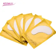 ATOMUS 1 пара Коллаген Кристалл гелевая маска для глаз патчи уход маски для сна для удаления темно-Dircles Anti Age карман глаз морщин патч