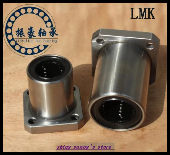 

2Pcs/Lot LMK25UU 25mm Square Flange Type Linear Motion Bearing Bushing Ball Bearing CNC Parts Brand New