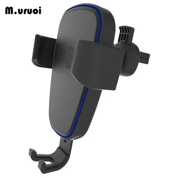 

M.uruoi Wireless Charger for iPhone Xs XR X 8 Wireless Charging for Samsung Galaxy S9 S8 Car Phone Holder Charger Mount Holder