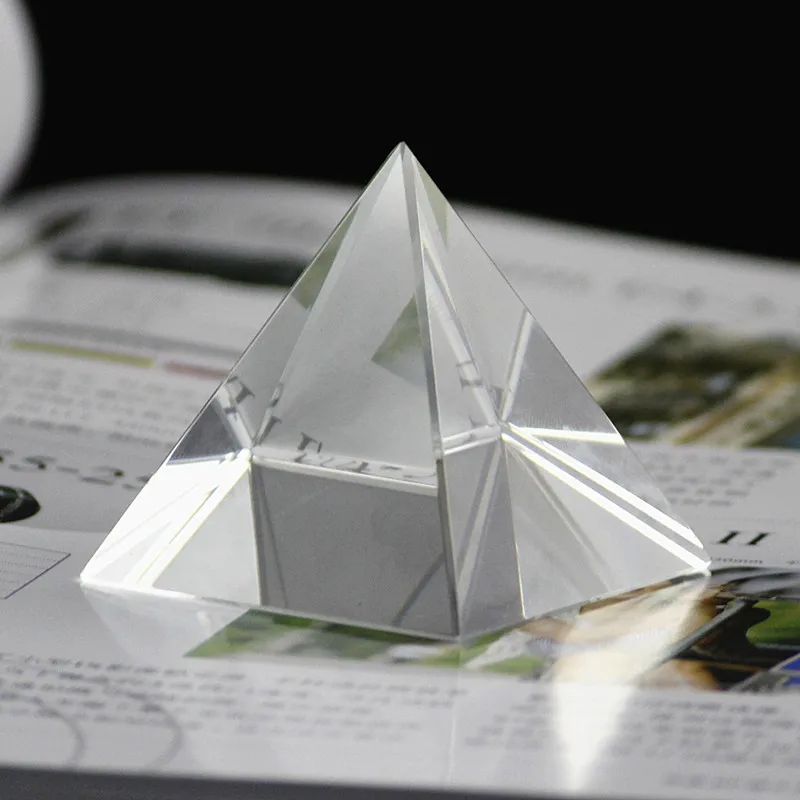 XINTOU 3D Хрустальное стекло пирамида из Египта ремесло феншуй штормовое египетская