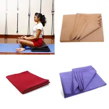 Полотенце для йоги нескользящий коврик для йоги однотонные одеяла фитнес, тренажерный зал квадратное полотенце