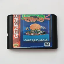 Lemmings 2 племена 16 бит MD игровая карта для 16 бит Sega megadrive Genesis игровая консоль