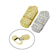 Флеш-накопитель с полной емкостью, Usb флеш-накопитель, ожерелье, 8 ГБ, 16 ГБ, 32 ГБ, 64 ГБ, флеш-накопители, ювелирные изделия с алмазами, Usb флеш-память, лучший подарок