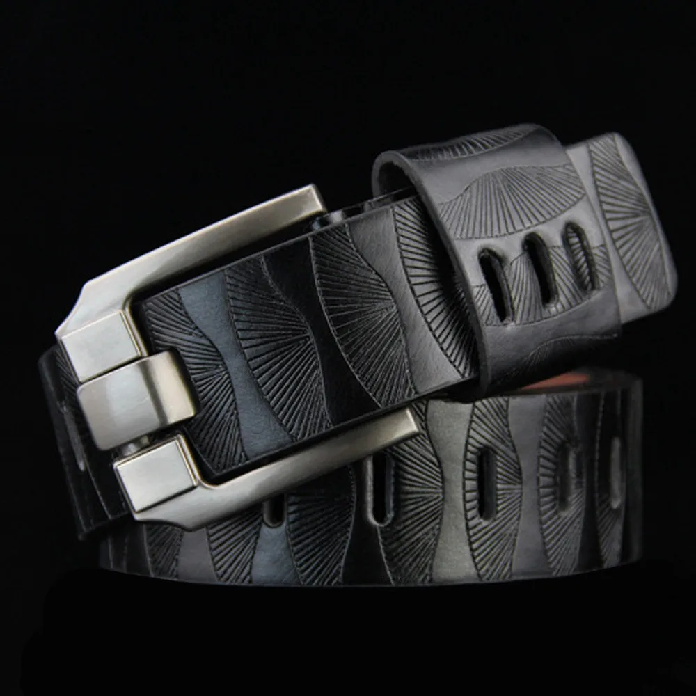 

Formal Suit Trousers Belt Pin buckle strap Belts Genuine Luxury Leather Men Belts For Men Strap Male Pin Buckle Masculino 2019