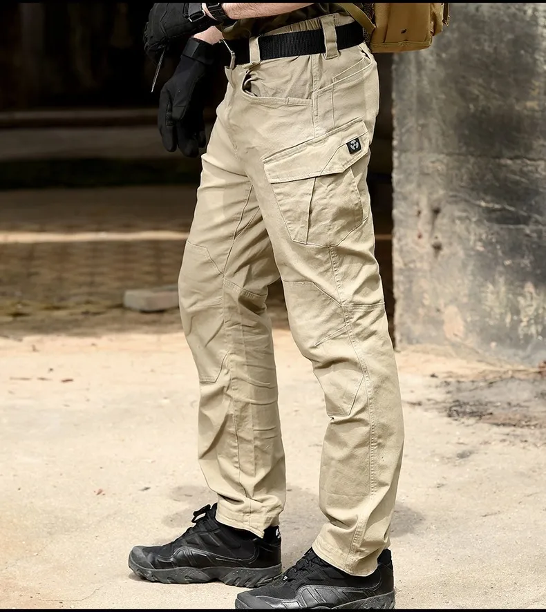 Военные тактические брюки карго мужские быстросохнущие брюки высокого качества легкие стрейч повседневные штаны с карманами брюки
