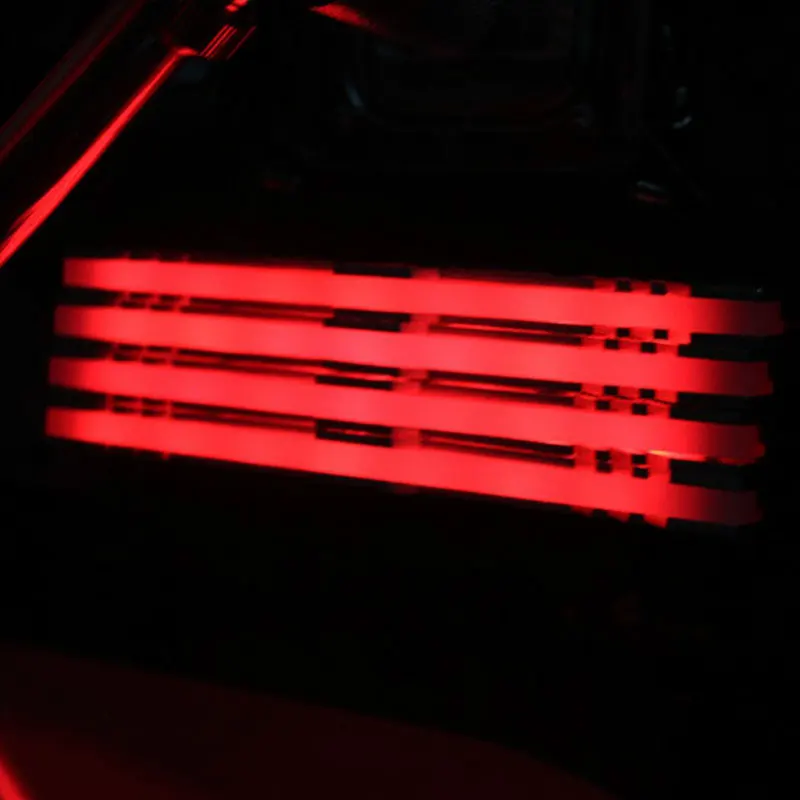 Новейший охлаждающий чехол для настольного компьютера, декоративный монохромный СВЕТОДИОДНЫЙ жилет с памятью, тепловая жилетка, светильник с радиатором