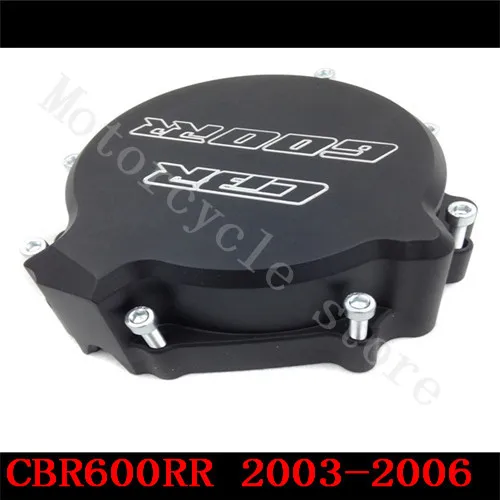 Подходит для Honda CBR600RR CBR600 F5 2003 2004 2005 2006 крышка статора двигателя мотоцикла черная